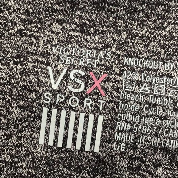 Victoria’s Secret Marled Gray Capri Workout Pants - Picture 9 of 12